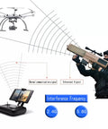Diagram showing signal enhancement with 2.4GHz 5.8GHz PCB Yagi Directional Antenna for FPV UAV Drone - Boost the Signal