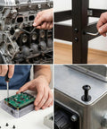 Beast Grade Metric Screws Assortment Kit Loaded With Grade 10.9 Alloy Steel Hex Button Heads and Quick Fit Nuts Lock Washers Flat Washers For No Hassle DIY Builds And 3D Printer Fixes used for assembly in various projects.