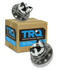 Front Left And Right Wheel Bearing And Hub Assembly Set For Saab 9-3 Arc Vector Linear 2003 2004 2011 9-3X Two Piece Replacement Kit