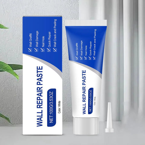 DIY Drywall Repair Kit With Easy Putty Paste For Holes And Cracks In Walls Ceilings And Doors Quick Patch For Home Apartment Or Dorm No Mess Mending And Seamless Wall Restoration product tube and packaging