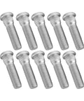 10 Pieces Steel Wheel Studs And Lug Bolts Kit 49mm Long M12x1.5 Replacement For CT200h ES300 GS350 And Other Toyota Lexus Models
