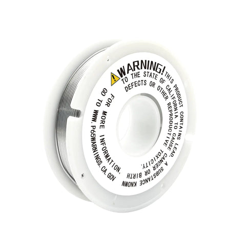 Spool of 63/37 Tin Lead Rosin Core Solder Wire 0.8mm Dia 3.5oz For Electrical Soldering And PCB Repairs