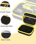 Tough As Nails Hard Travel Case For Skil 4V Rechargeable Cordless Screwdriver SD561802 smooth zipper and interior storage