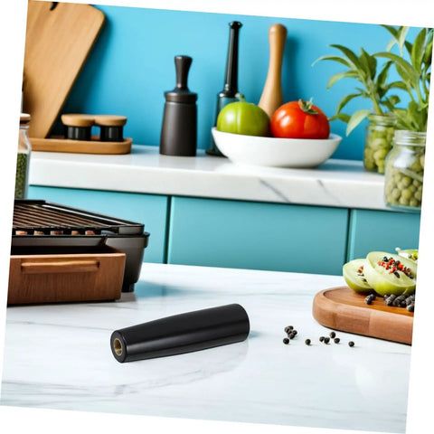3 Pack Black Bakelite Revolving Handwheel Crank Handles For Grill, Machine, And Outdoor Gear Replacement Utility Sticks With M10x100mm Threads That Totally Rock on kitchen counter