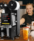 Hassle Free Commercial Cup Sealer Machine With Smart Heat Preservation Tech And Quick Auto Manual Switching for sealing 20cm cups.