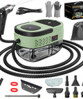 Beast 2500W Handheld Steam Cleaner With 3 Bar Pressure Quick 221 Fahrenheit Heat Up 1.6L Water Tank and accessories
