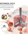 Replacement Paddle For Ninja Creami NC300 Series Ice Cream Makers Compatible With NC299AMZ NC300 NC300C NC301 NC301C Premium Replacement Part For Smooth Even Texture Not For NC500 Or NC700 Swirl Models. Stainless steel paddle in NC300 ice cream maker cup