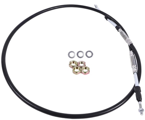72 Inch Universal Control Cable For 5200 Series PTO Valves Ideal For Dump Trucks Durable Hand Control With Stainless Rod