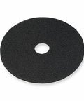 20-inch black non-woven nylon/polyester stripping pad with center hole, Sam brand