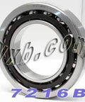 7216B Bearing 80x140x26 Angular Contact - VXB Ball Bearings