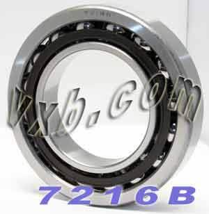 7216B Bearing 80x140x26 Angular Contact - VXB Ball Bearings
