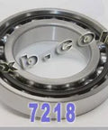 7218B Bearing 90x160x30 Angular Contact - VXB Ball Bearings