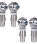 3/4 Heim Joints Rod End Kit with Right and Left Hand Threads, 0.75 Chromoly Suspension and Steering Set, shown with adapters and spacers