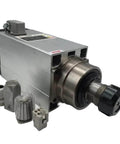 High Power 380V 7.5KW 10HP Air Cooled Square Spindle Motor With Four Bearings And 7.5KW VFD Inverter ER32 Chuck Kit