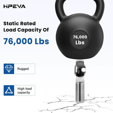 Illustration of 76000 lbs capacity for 2 Pair 1.25 Heim Joints Rod End Kit with Right and Left Hand Threads
