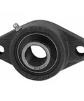 UCFT206-20C4HR23 1-1/4 in High Temperature 450°F 2-Bolt Flange Ball Bearing Insert, C4 Clearance, Cast Iron Housing view
