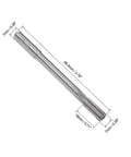7mm Chucking Reamer Workhorse With HSS Cobalt M35 For Lathe Machine Reaming D4 6 Straight Flutes, dimensions labeled