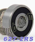 7mm Skate Bearing 7x22x7 Sealed 627-2RS Miniature - VXB Ball Bearings