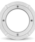 8 Inch Aluminum Lazy Susan Turntable Bearing, Heavy Duty Circular Swivel Base with Smooth Silent Rotation on display