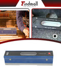 8 Inch Professional Level With Box And Case Ultra Precise 0.0002 Inch Per 10 Inch Accuracy Strip Level For Machinists And Toolmakers Carbon Steel Construction With Large Bubble Durable Packaging Ideal For Precision Machining And Metalworking