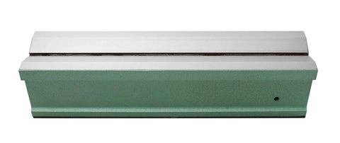 8 Inch Pro Grade Master Precision Level In Fitted Box With 0.0002 Inch Per 10 Inch Accuracy Adjustable Main Vial Cross Test Vial Cast Iron Body And V Groove Base For Ultra Precise Machine Setup And Calibration In Machinist Shops