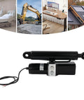 12V 8 Inch Heavy Duty Hydraulic Linear Actuator With 4409 Lbs Thrust For Dump Trailers Lift Tables Solar Tracking Systems Wheelchair Lifts Tractors And Cleaning Vehicles