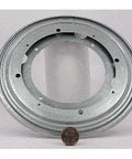 8" inch Lazy Susan Bearing - Turntable Bearing - 176 lbs Capacity - Circular metal plate with zinc finish.