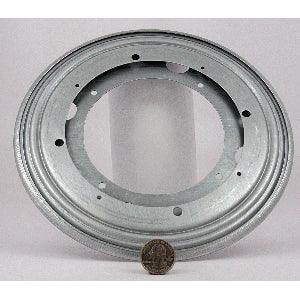 8" inch Lazy Susan Bearing - Turntable Bearing - 176 lbs Capacity - Circular metal plate with zinc finish.