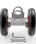8 Inch Rolling Gate Wheels With Double U Bolts Heavy Duty Gate Rollers And Sliding Gate Carrier For Metal Tube Gates