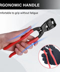 High Leverage 8 Inch Nail Puller Pliers Tool With Anti Slip Grip For Nail Removal In Tight Spaces CRV Steel End Cutting Pliers