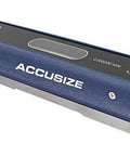 8 Inch Master Precision Level With V Groove Base In Fitted Box, 0.0002 Inch Accuracy Per 10 Inches, Cross Test Vial, Insulating Grip