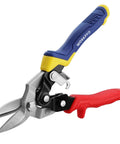 8 Inch Aviation Snips Straight Cut Heavy Duty Metal Cutter With Safety Lock Non Slip Handle CRV Steel Sharp Teeth