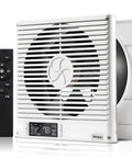 8 Inch Through Wall Room To Room Fan With Remote 320 CFM Air Transfer Temperature Control Reversible Airflow 10 Speeds Quiet Exhaust Vent For Bedroom Laundry And Kitchen From Windigaga