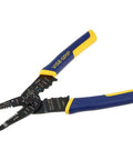 Wire Stripper And Crimper With ProTouch Grip, 8-Inch, Cuts 10-22 AWG, Pliers Style Nose For Pulling And Looping Wire, Induction Hardened Cutting Edge For Long-Lasting Sharpness