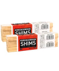 Versatile 8 Inch Wood Shims Set For DIY Projects And Home Improvement By Nelson, 24 Pack Delivers Easy Leveling And Spacing
