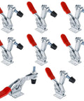 8 Pack Toggle Clamps With 500 Lb Holding Capacity And 225D Quick Release, horizontal hold downs for DIY woodworking projects