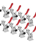 8 Pack 300 Lbs 201B Quick Release Horizontal Toggle Clamps With Anti Slip Rubber Tips For Woodworking Jigs And Welding
