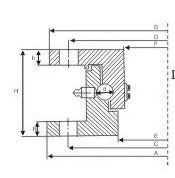 8 Ton Heavy Duty 40 inch Diameter Extra Large Turntable Bearing - Buy Bearings online - Fast US Shipping