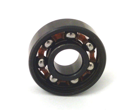 800 608B Skateboard/Inline Skate/Rollerblade/Hockey/Fidget Spinner Open Bearings with Nylon Cage 8x22x7 - VXB Ball Bearings