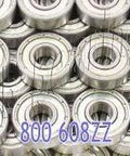 800 Skateboard/in-line/Skate/Fidget Ball Bearing Shielded - VXB Ball Bearings