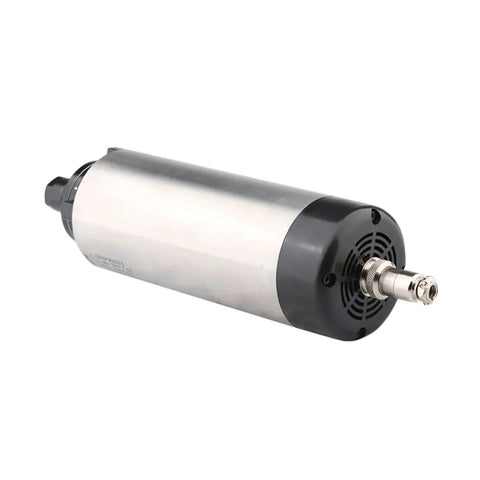 800W Air Cooled Spindle Motor With ER11 Taper For CNC Machines Four Bearing Design, side view