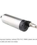 Air Cooled Spindle Motor 800W 220V 380V Milling Spindle With ER11 Collet 65 By 188mm for woodworking and carving