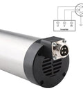 Air Cooled Spindle Motor 800W 220V 380V Milling Spindle With ER11 Collet 65 By 188mm showing connection port and diagram