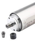 Air Cooled Spindle Motor 800W 220V 380V Milling Spindle With ER11 Collet 65 By 188mm, front view showing components
