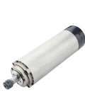 800W CNC Spindle For Hobbyists And Pros, 220V And 380V Circular Air Cooled ER11 65mm, angular contact bearings, front view