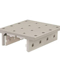 8020 6824 15 series 4 slot mount double flange long aluminum linear bearing for 3" t-slot aluminum extrusion side view