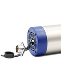 Rear view of 80mm 1.5kW ER16 Air Cooled CNC Spindle With Beefy Four P4 Bearings, 0.01mm Runout, Aluminum Housing, 220V Power