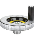 80mm Lathe Handwheel With Handle Replacement For Lathes And Milling Machines, featuring durable design, strong grip, industrial tool accessory