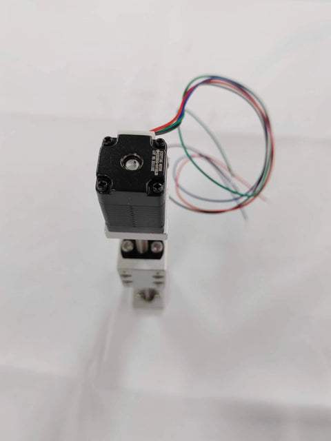 Top view of 80mm Mini Linear Motion Actuators Lead Screw with Motor Effective Stroke Length for DIY CNC Router Parts X Y Z Linear (80MM)