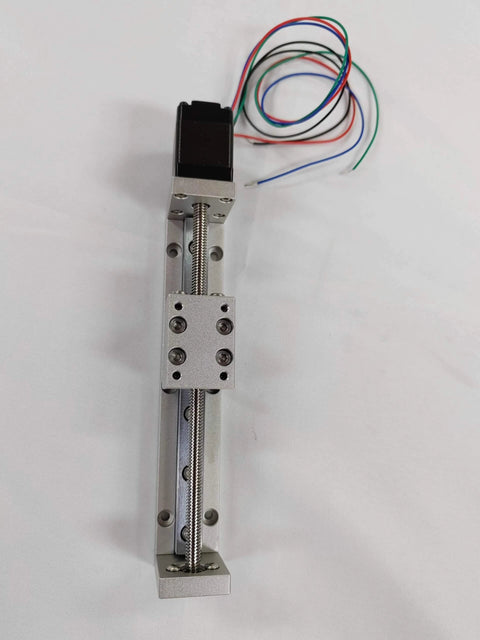 80mm Mini Linear Motion Actuators Lead Screw with Motor Effective Stroke Length for DIY CNC Router Parts X Y Z Linear (80MM)